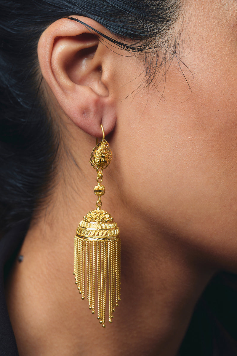 14K Solid Yellow Gold Ball Stud Earrings 7mm | eBay